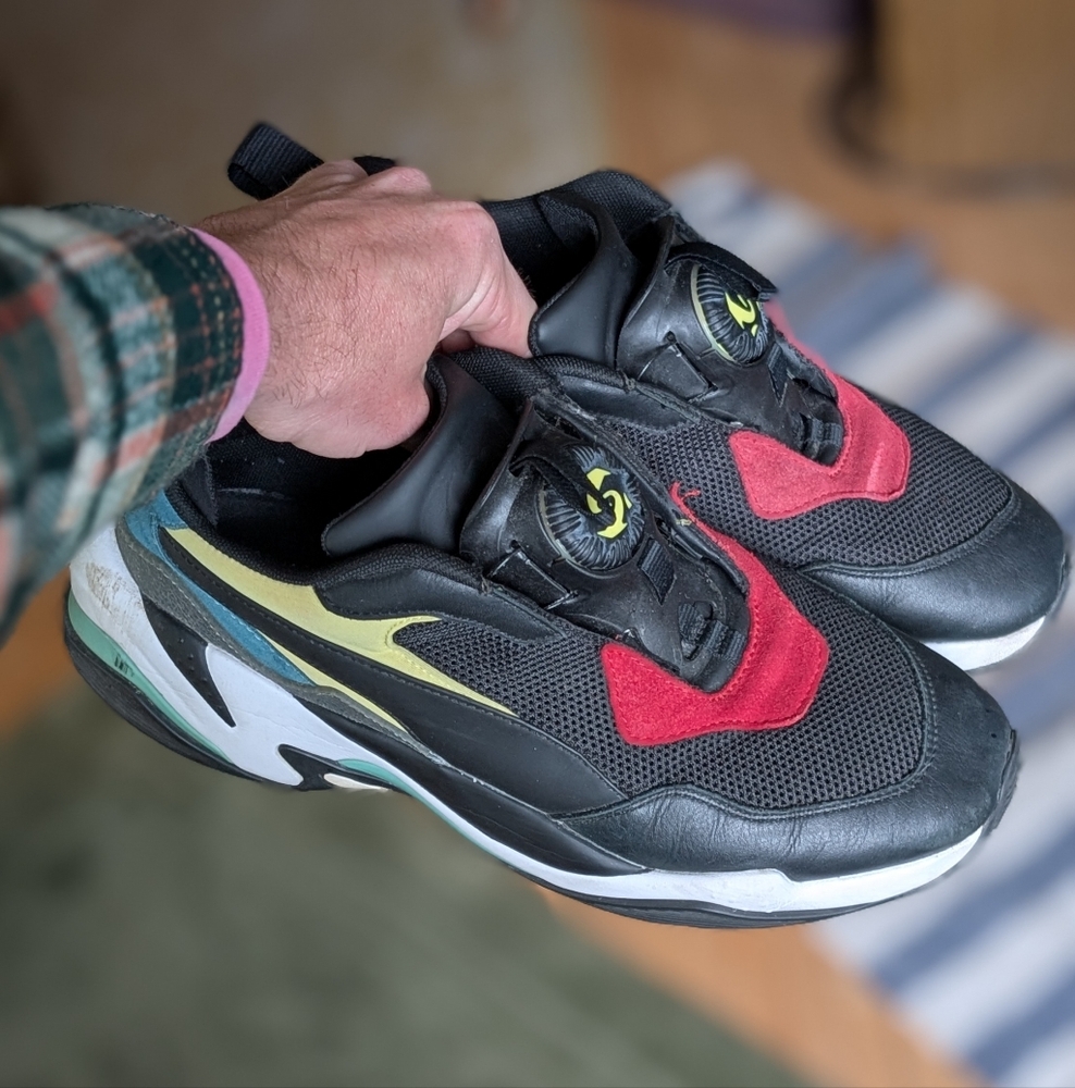 ABC-MART x PUMA Thunder Spectra OG Disc Blaze Premium Rare Sneakers US Men Sz 10